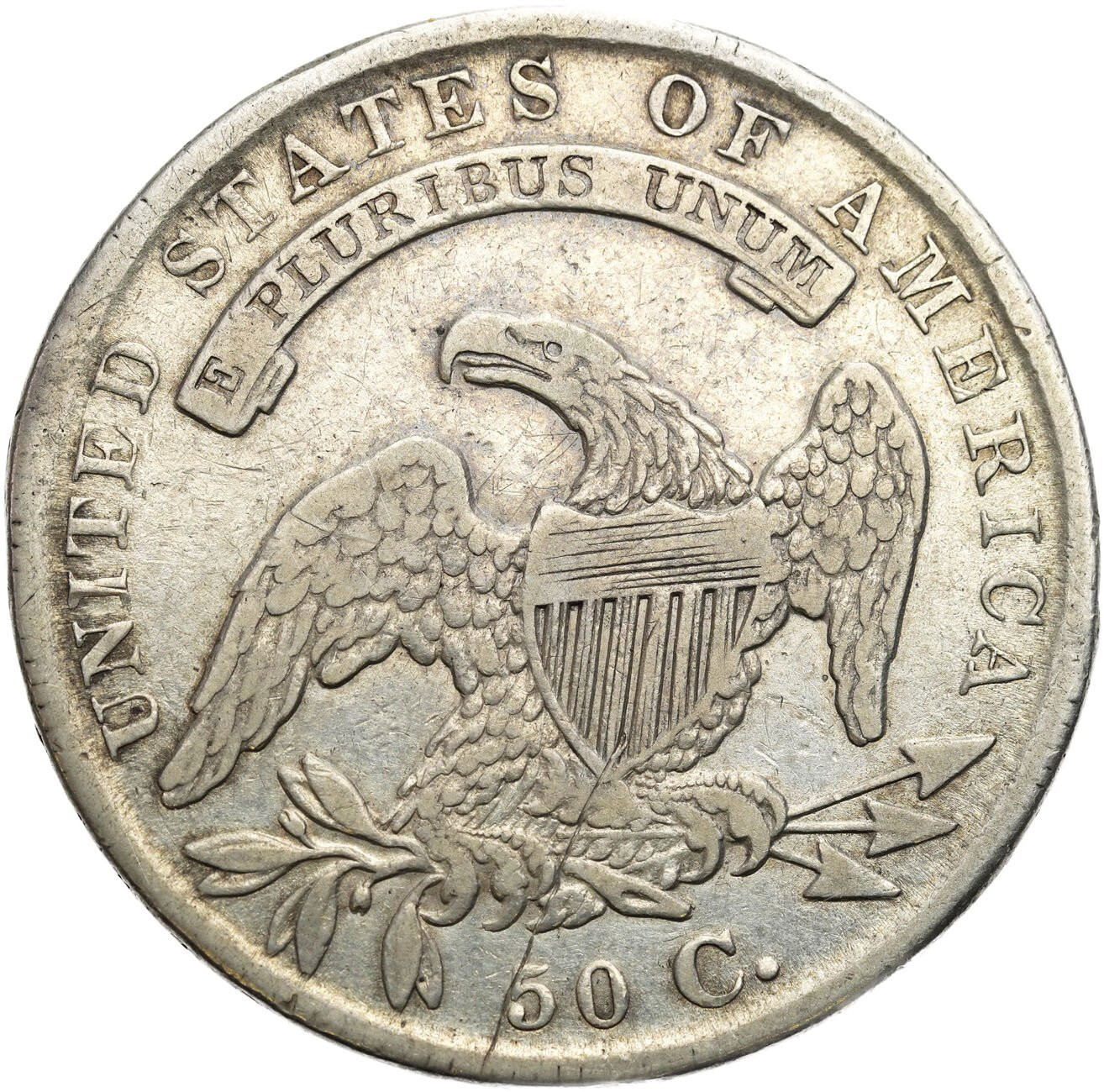 USA. 50 centów (1/2 dolara) 1834, Filadelfia