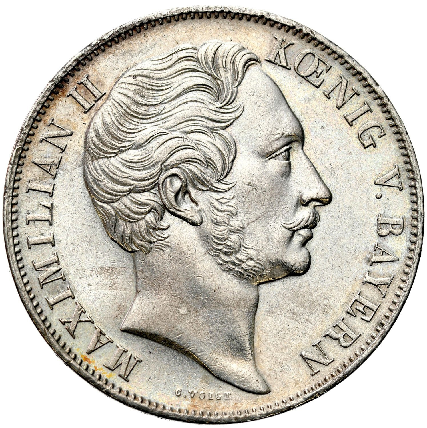 Niemcy, Bawaria. Maksymilian II Józef (1848-1864). Talar 1855, Monachium