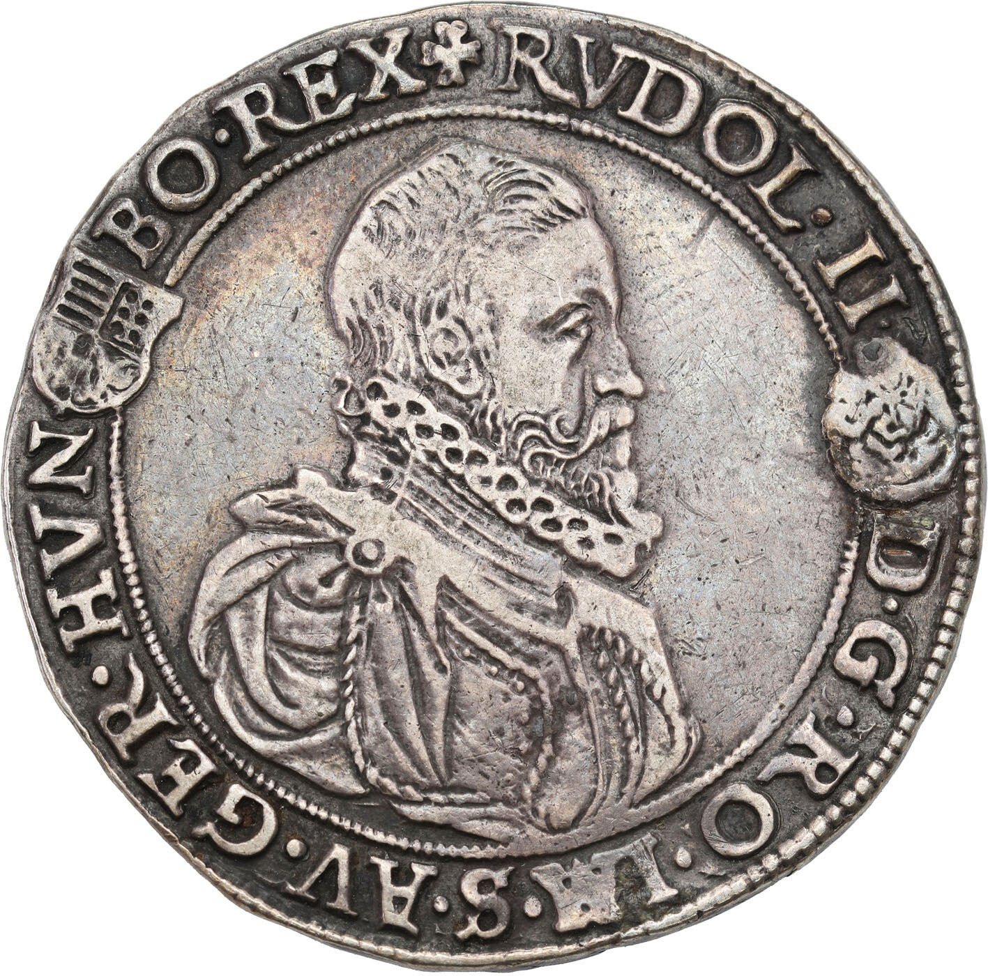 Węgry. Rudolf II (1576-1612). Talar 1599 KB, Kremnica
