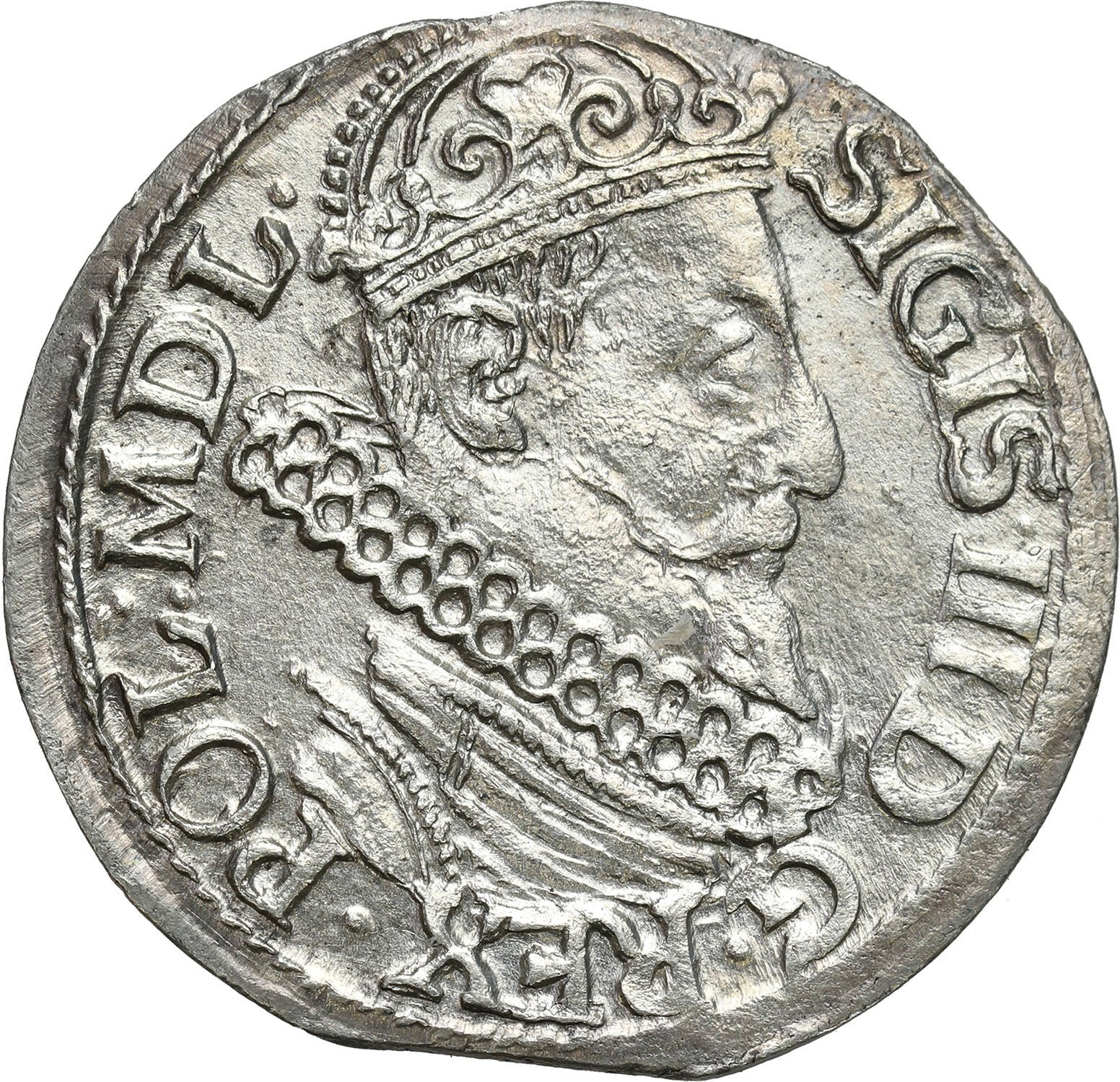 Zygmunt III Waza, Trojak (3 grosze) 1618, Kraków
