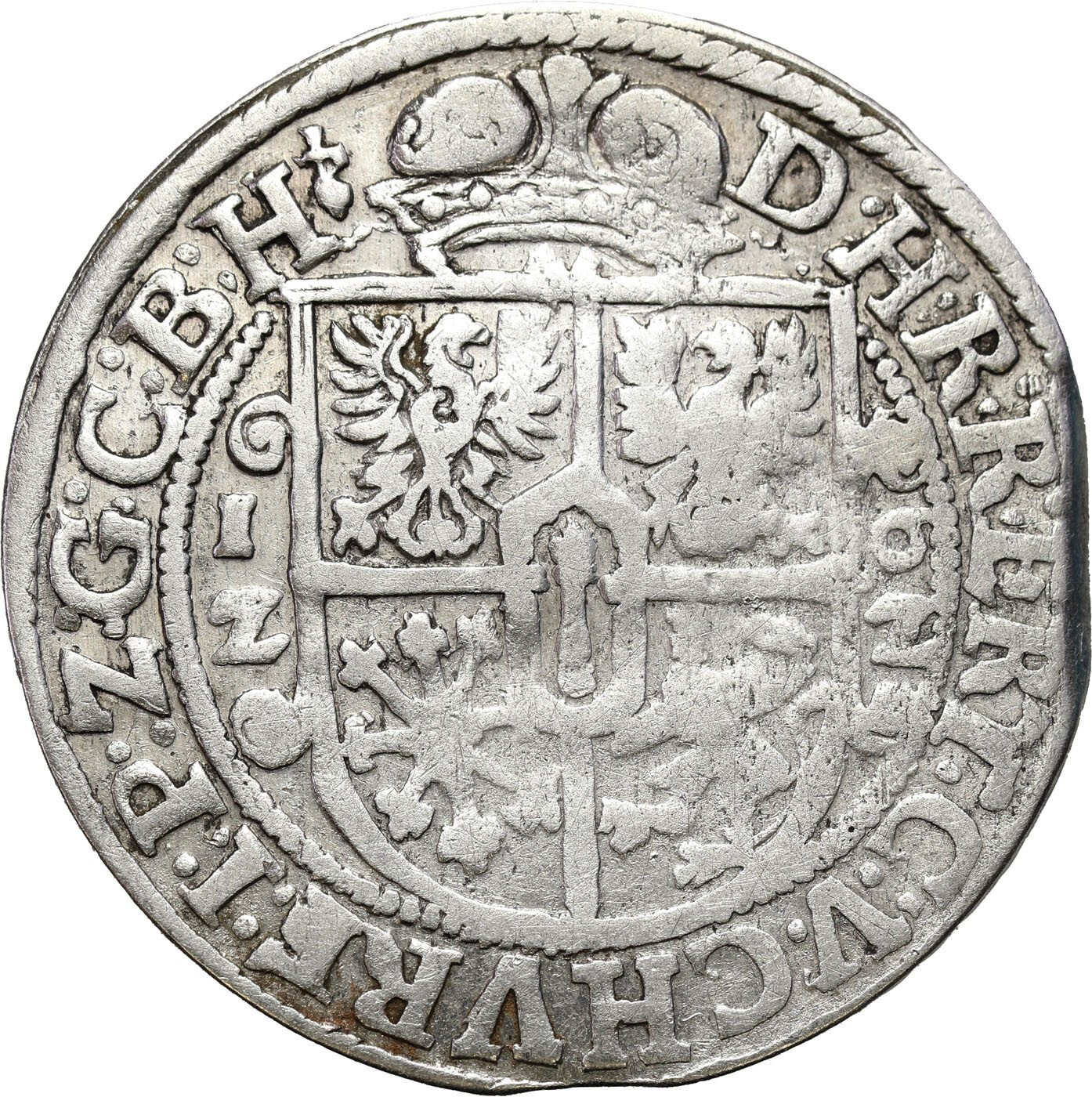 Prusy Książęce. Jerzy Wilhelm (1619–1640). Ort 1622, Królewiec