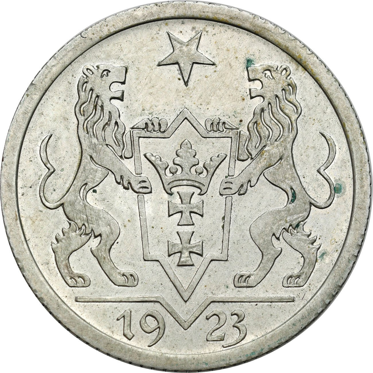 Wolne Miasto Gdańsk/Danzig. 1 Gulden 1923