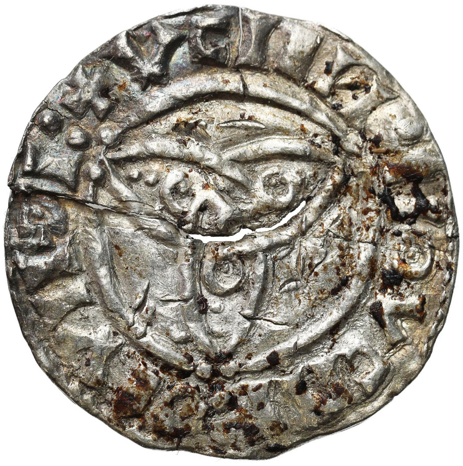 Dania. Hardeknut (1035-1042). Denar (Penning) - RZADKI