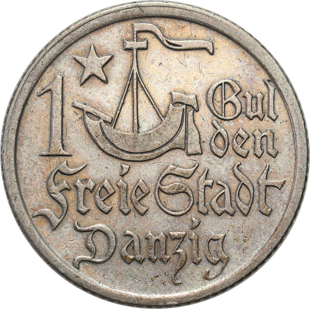 Wolne Miasto Gdańsk/Danzig. 1 Gulden 1923, Utrecht