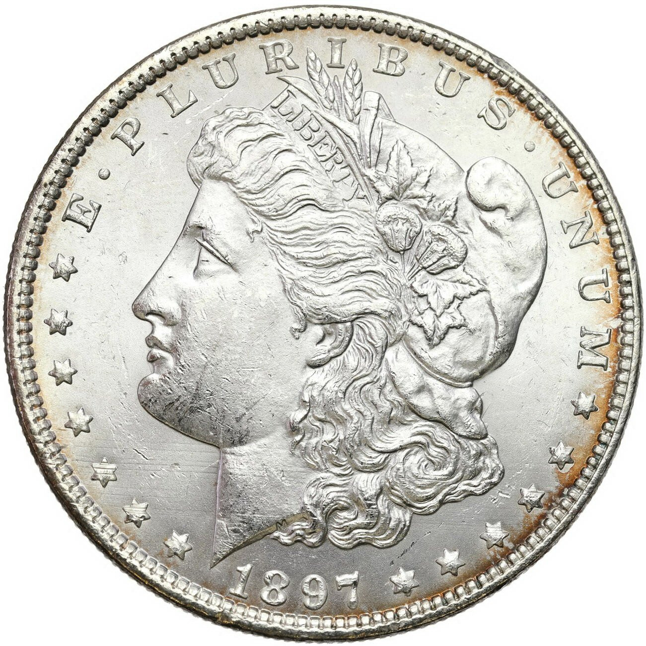 USA. Morgan Dolar 1897 Filadelfia – PIĘKNY