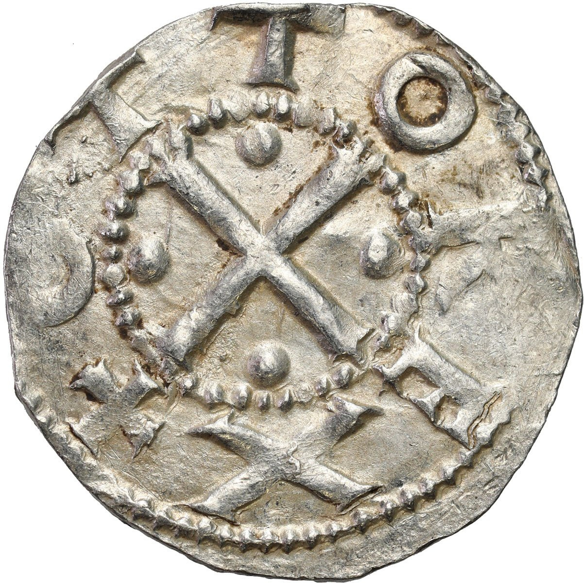 Niemcy, Dolna Lotaryngia – Kolonia. Otto III (983–1002). Denar