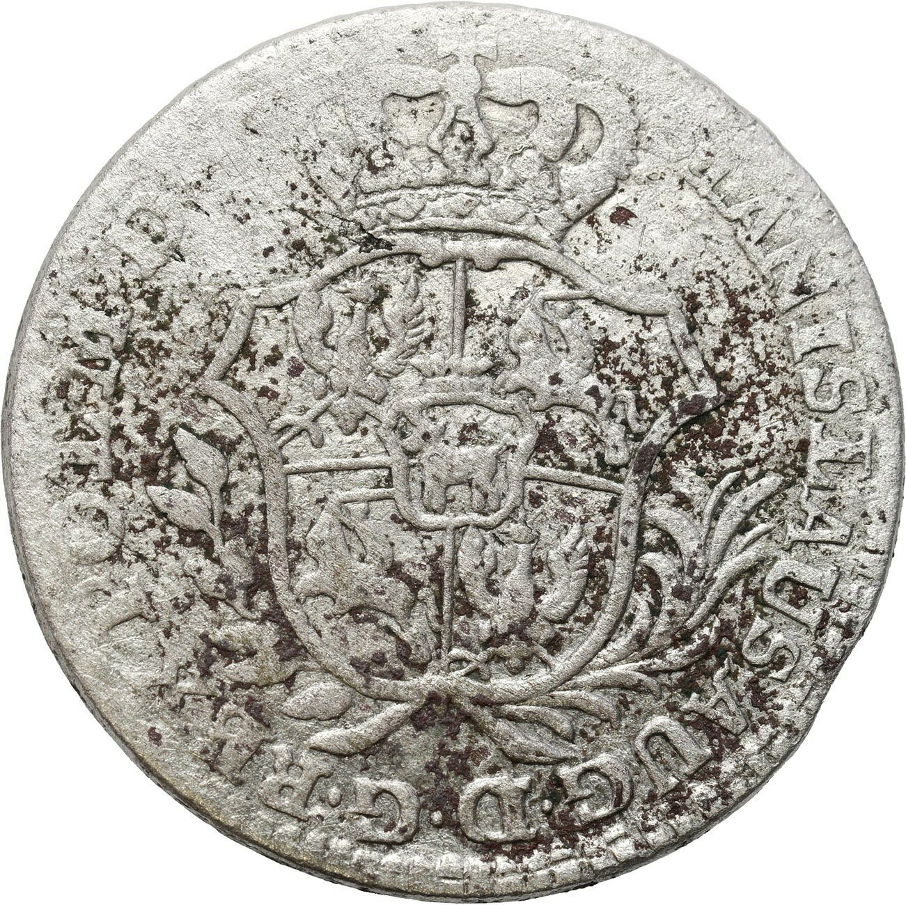 Stanisław August Poniatowski. 2 grosze (półzłotek) 1767 FS, Warszawa