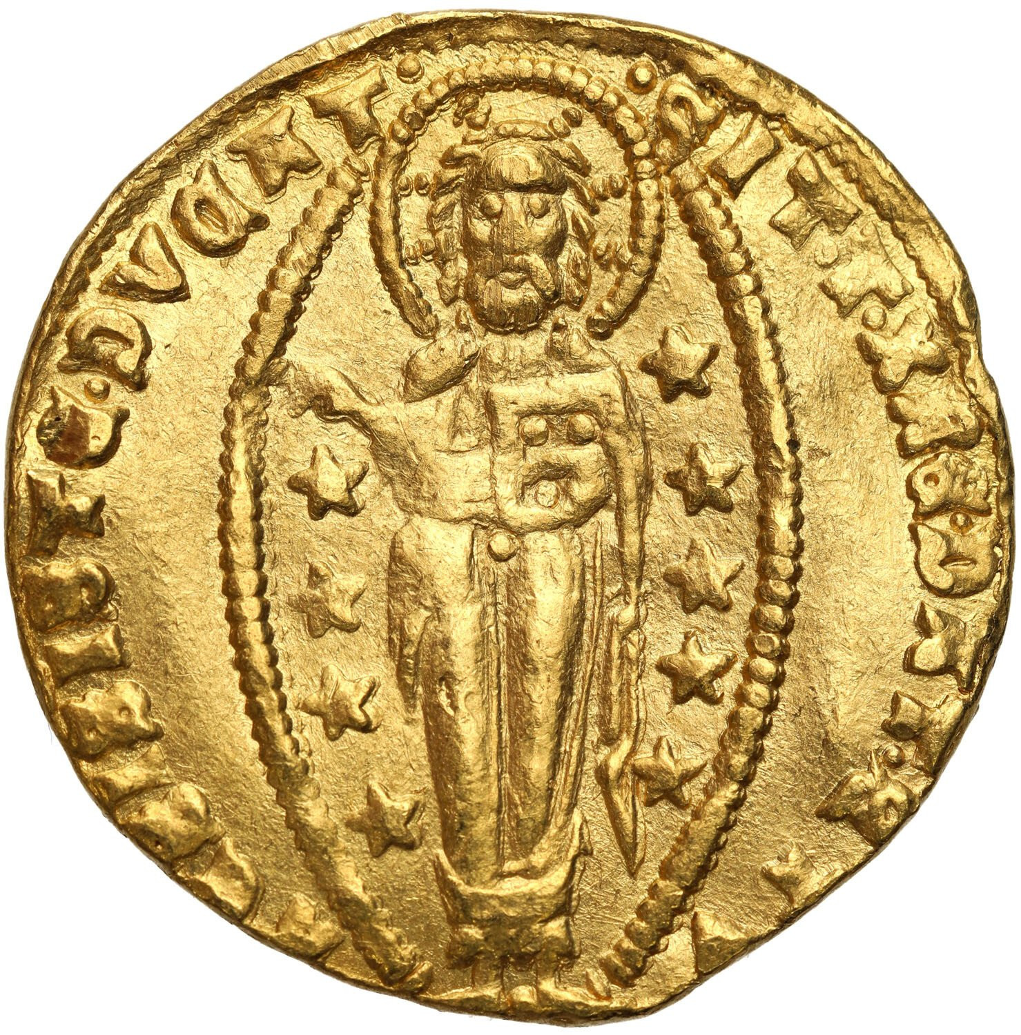 Włochy, Wenecja. Francesco Foscari (1423-1457). Cekin (zecchino) bez daty