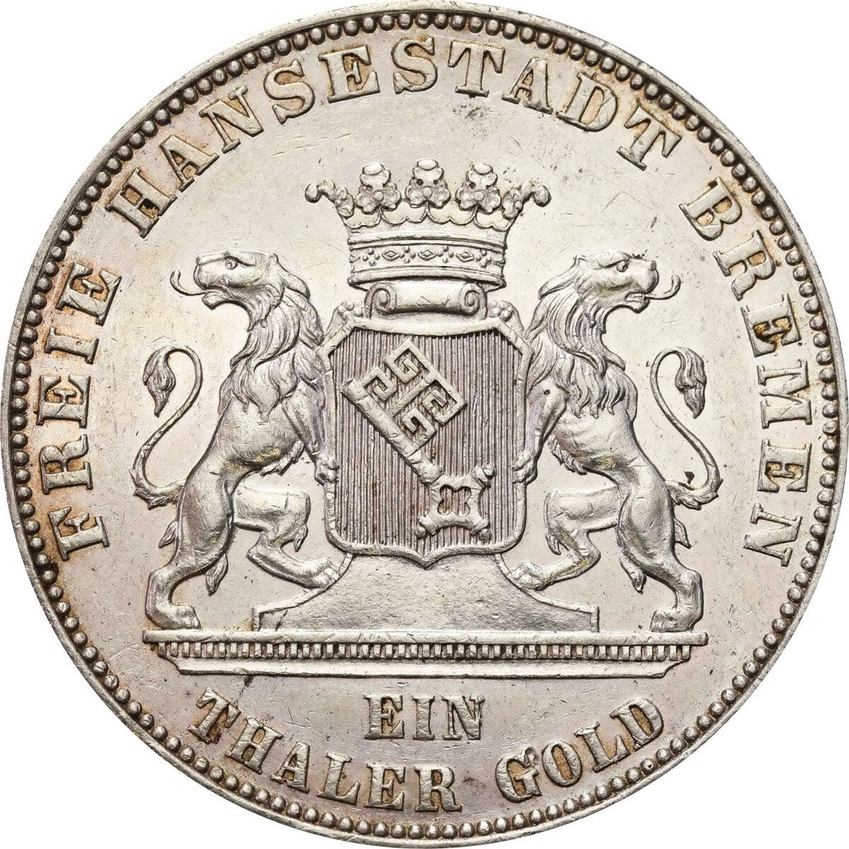 Niemcy, Brema. Talar 1863