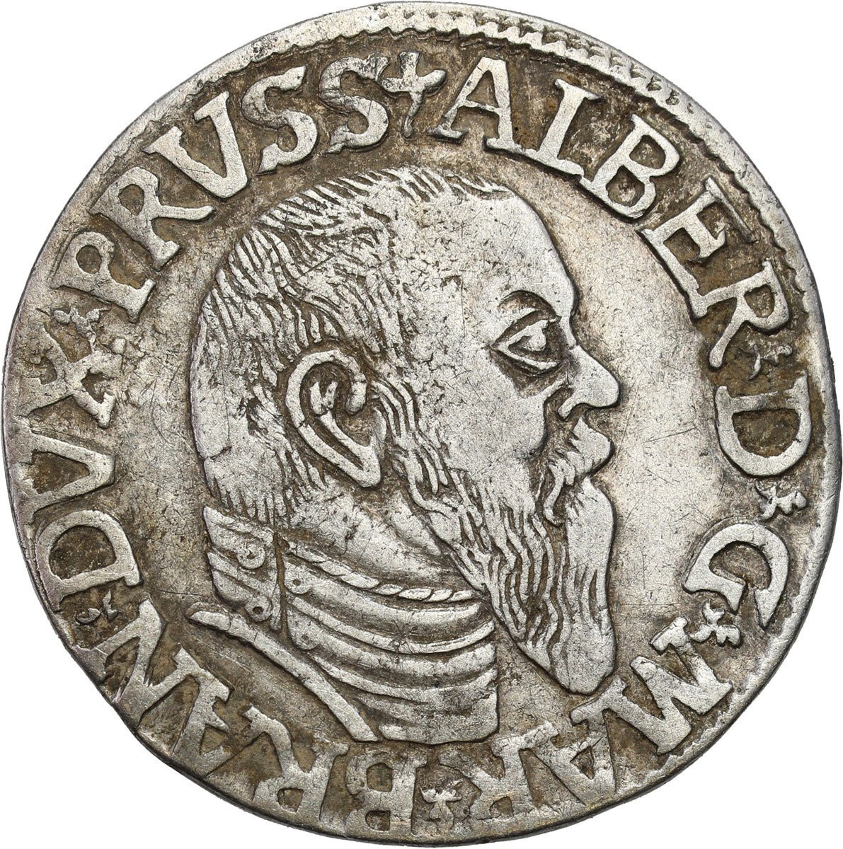 Prusy Książęce. Albrecht Hohenzollern Trojak 1546, Królewiec
