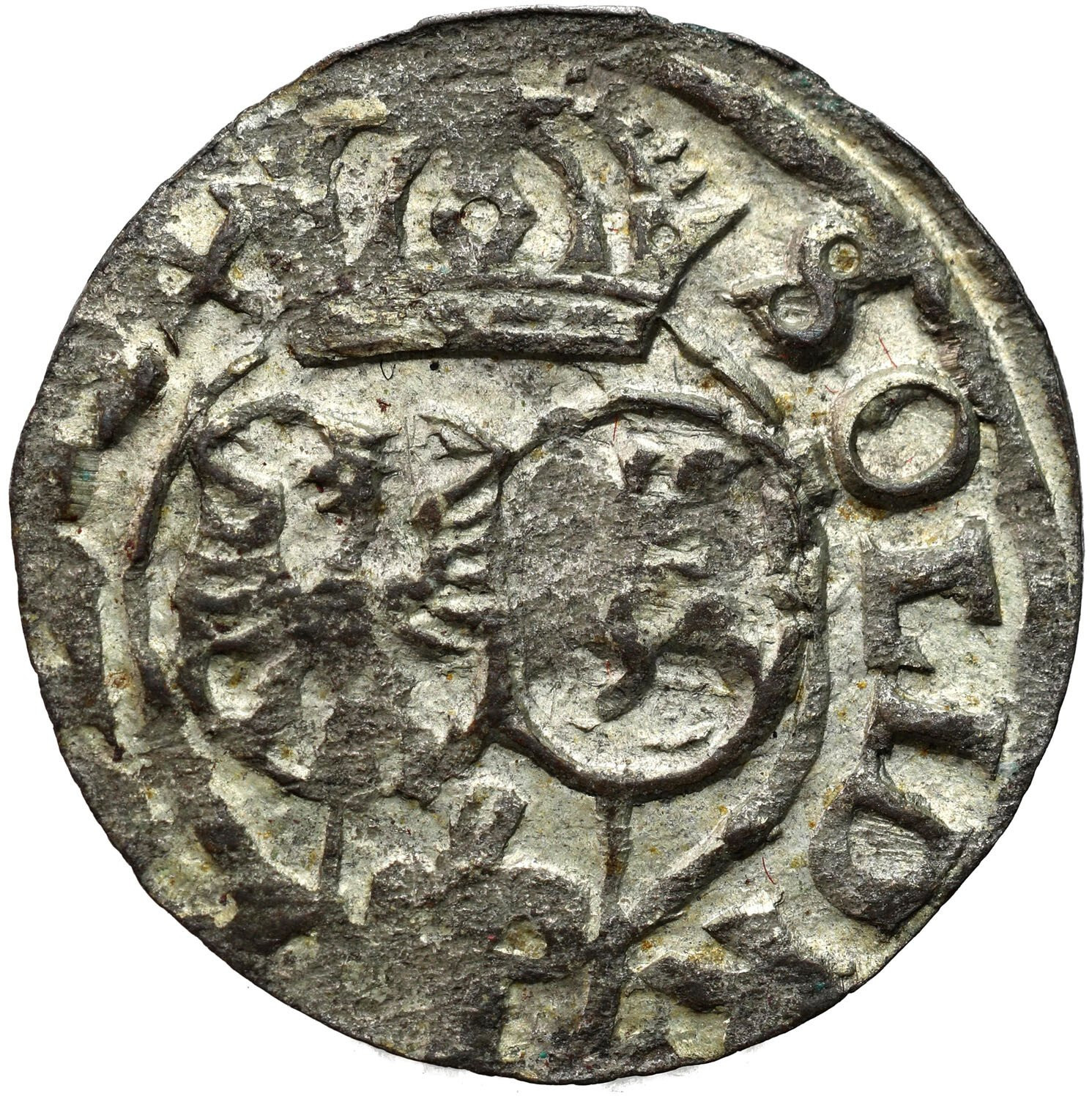 Zygmunt III Waza. Szeląg 1624, Bydgoszcz - ŁADNY