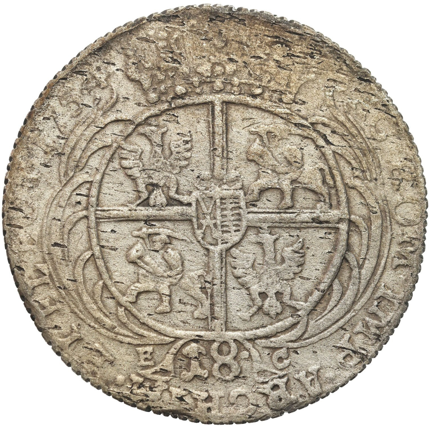August III Sas. Ort (18 groszy) 1754, Lipsk