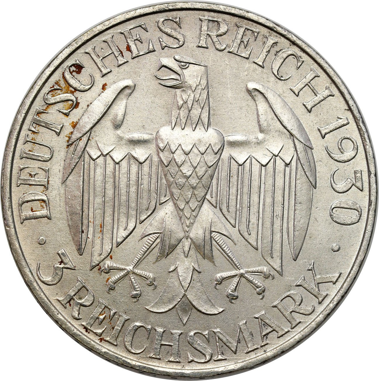 Niemcy, Republika Weimarska. 3 marki 1930 A, Berlin