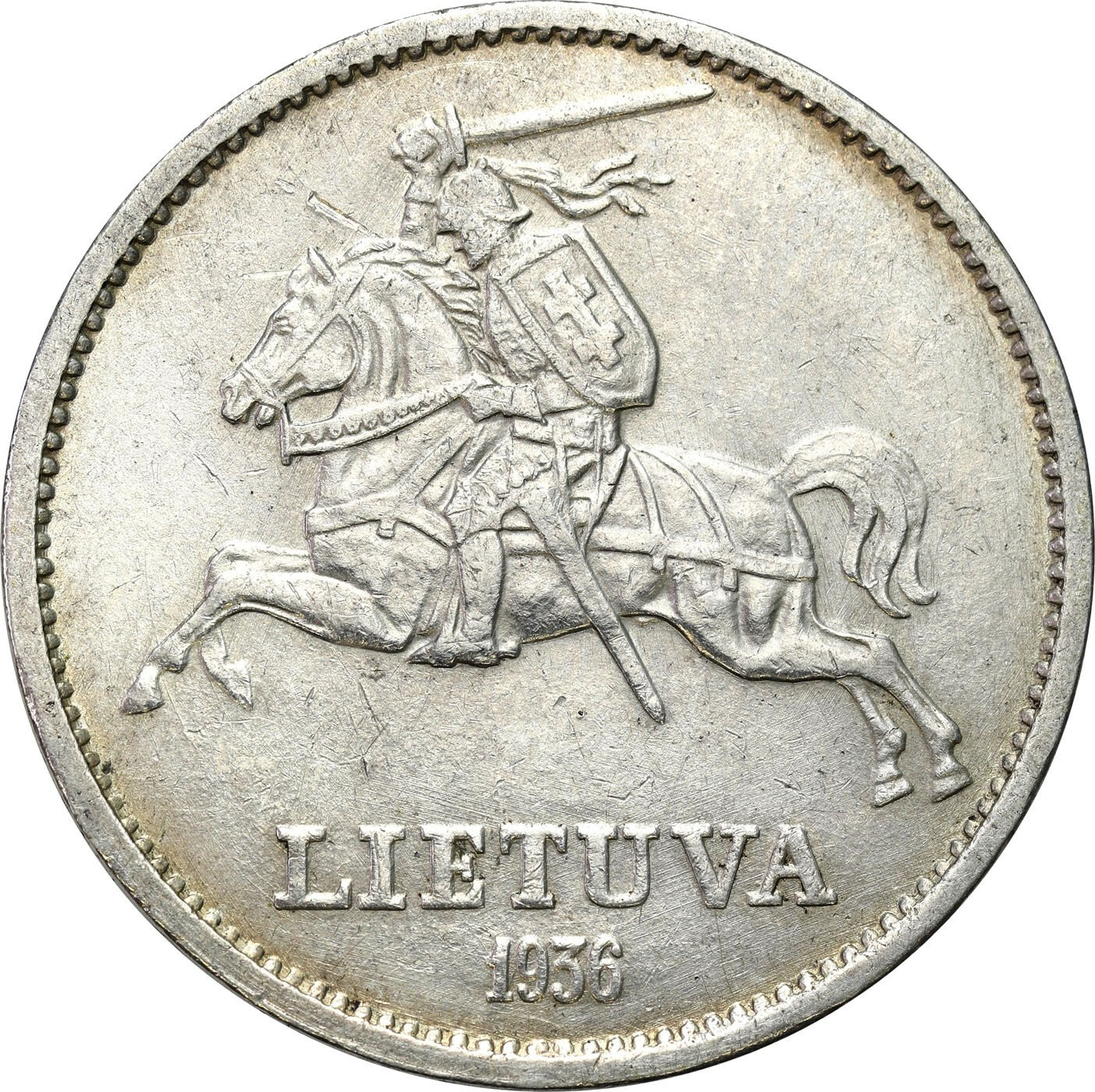 Litwa. 10 litu 1936, Kowno - Książę Witold