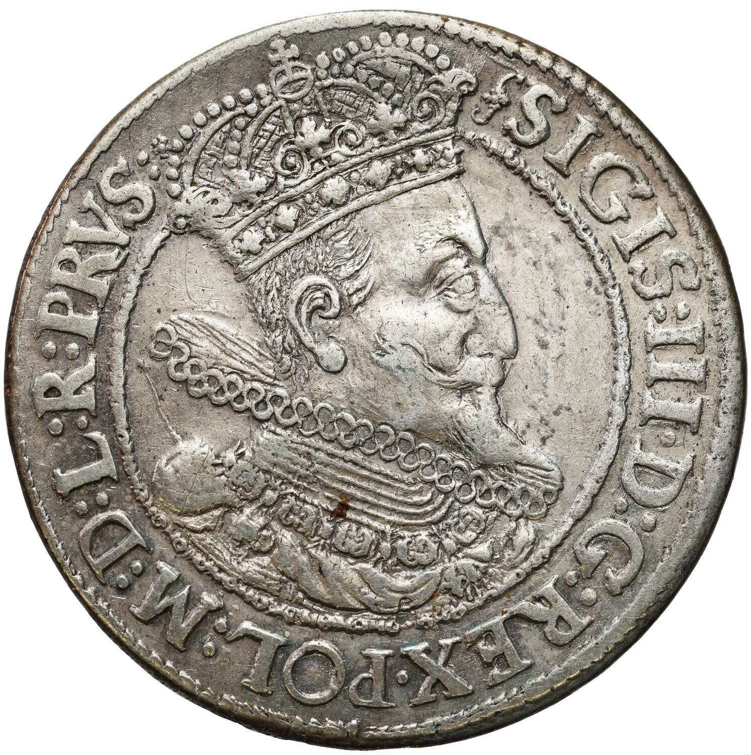Zygmunt III Waza. Ort (18 groszy) 1615, Gdańsk