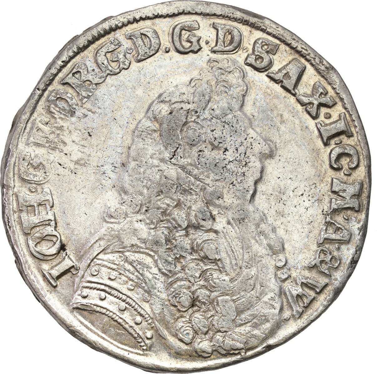 Niemcy Sachsen-Eisenach. Johann Georg II (1686-1698). 2/3 talara 1690