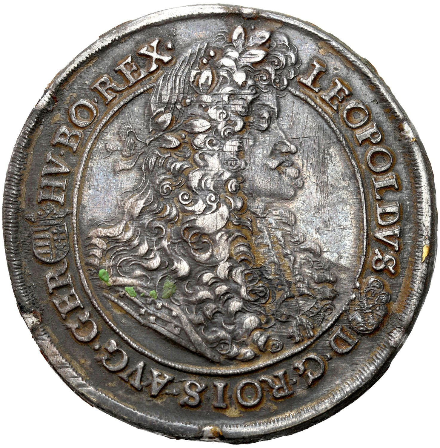 Węgry. Leopold I (1658-1705). Talar 1691 K-B, Kremnica 