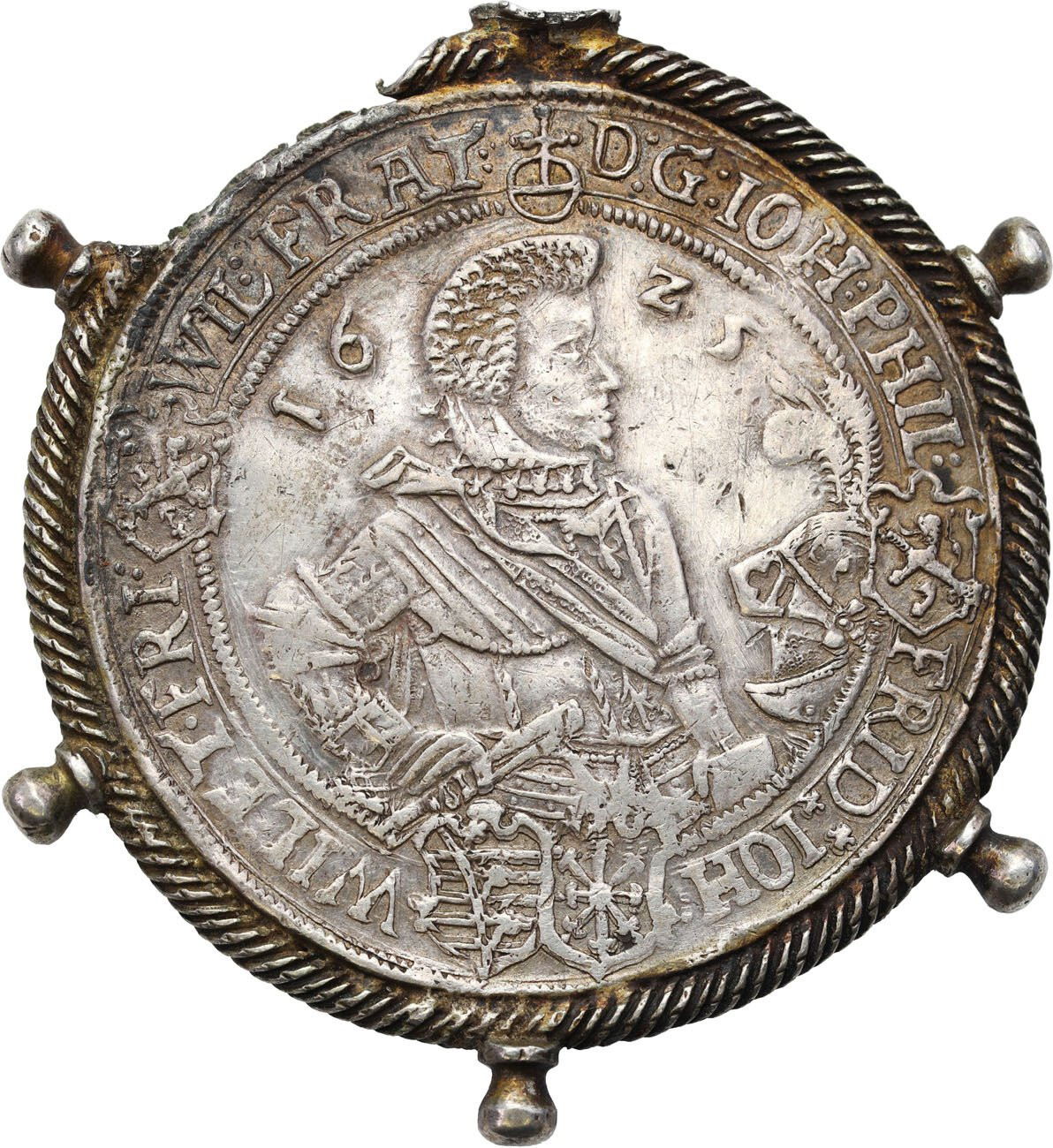 Niemcy. Sachsen-Altenburg. Friedrich Wilhelm II. Talar 1625