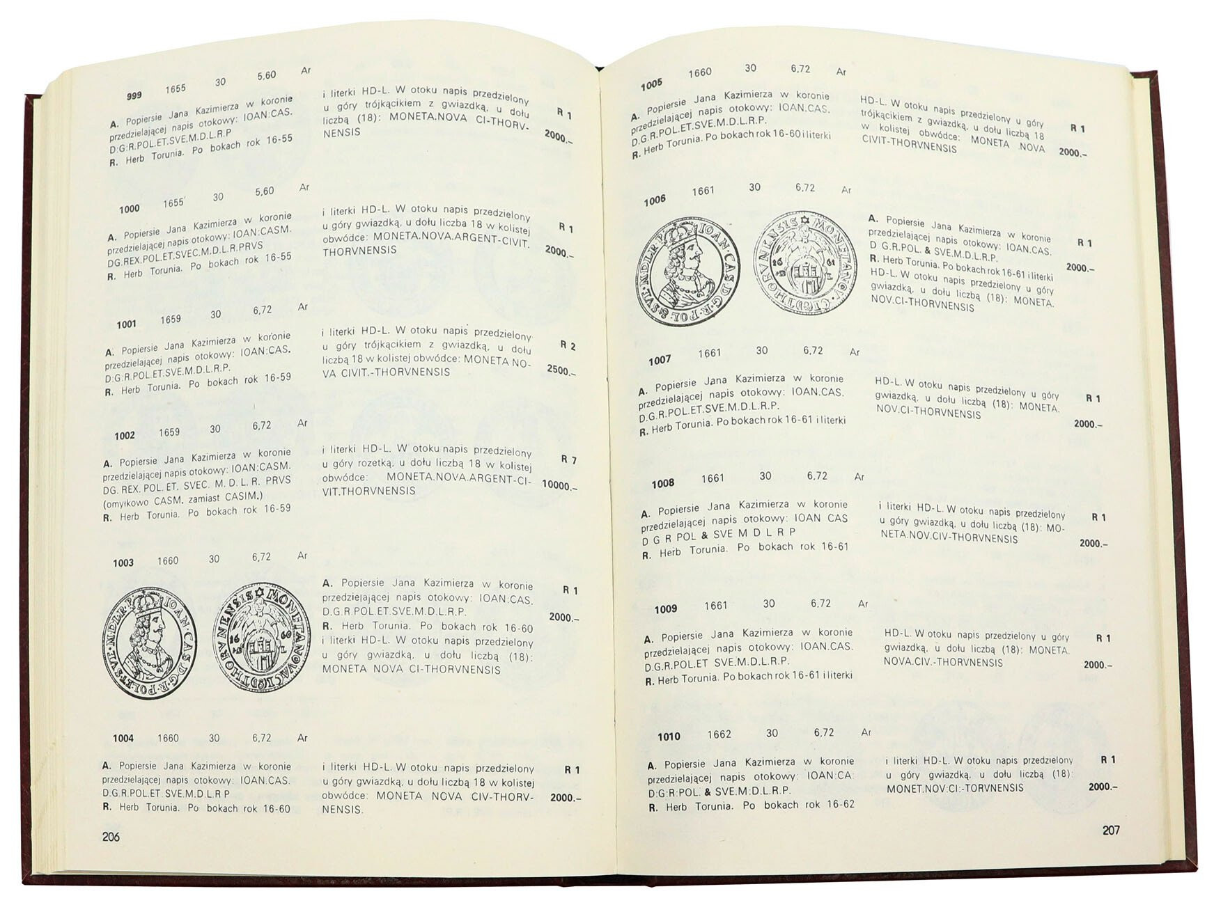Katalog Monet Polskich 1587-1864 Kopicki, Kamiński, Kurpiewski i Żukowski – 4 sztuki