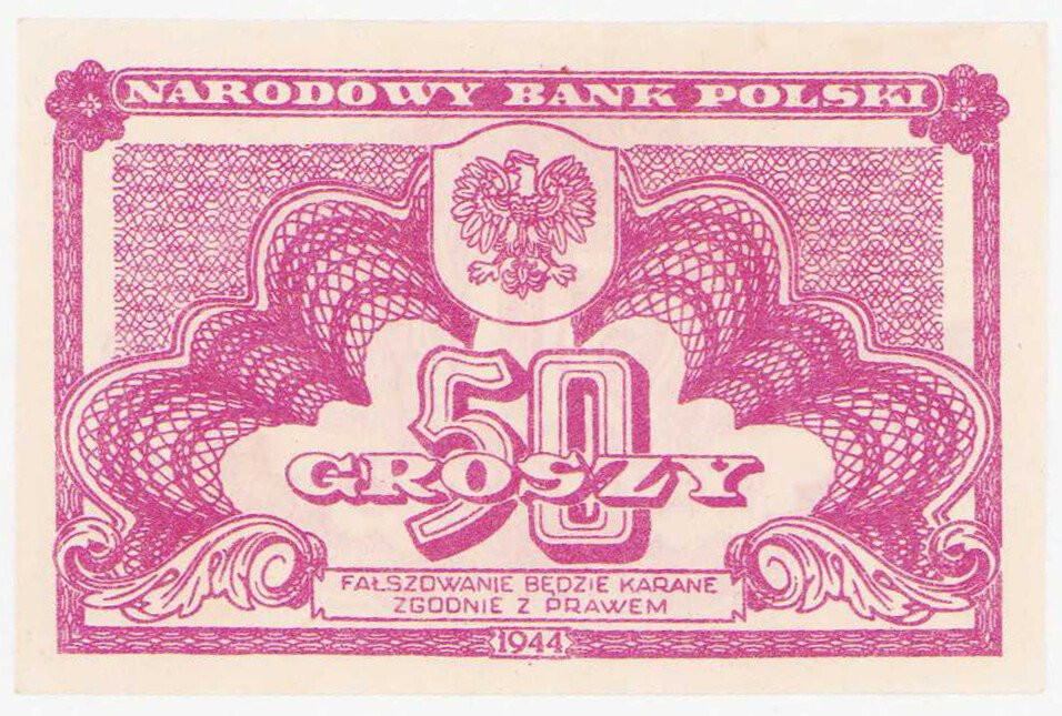 50 groszy 1944 