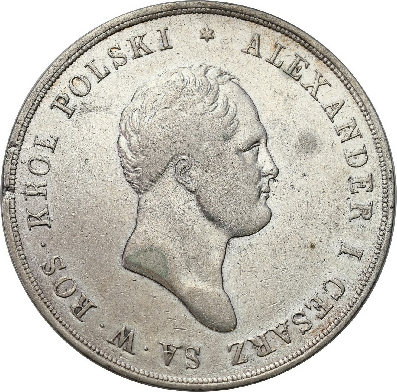 Królestwo Polskie. Aleksander l. 10 złotych 1821 IB, Warszawa