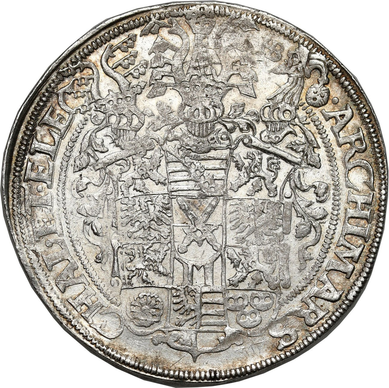Niemcy. Saksonia. August (1563-1586). Talar 1563 HB, Drezno