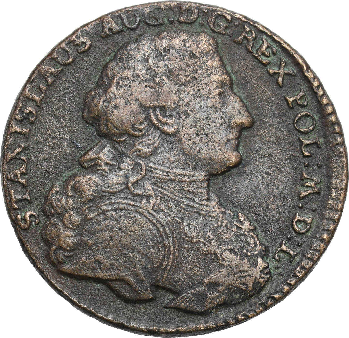 Stanisław August Poniatowski. ZBROJARZ Trojak (3 grosze) 1766 g, Kraków