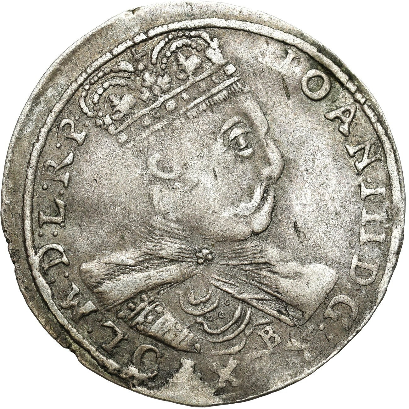 Jan III Sobieski. Trojak (3 grosze) 1684, Kraków - RZADKOŚĆ 