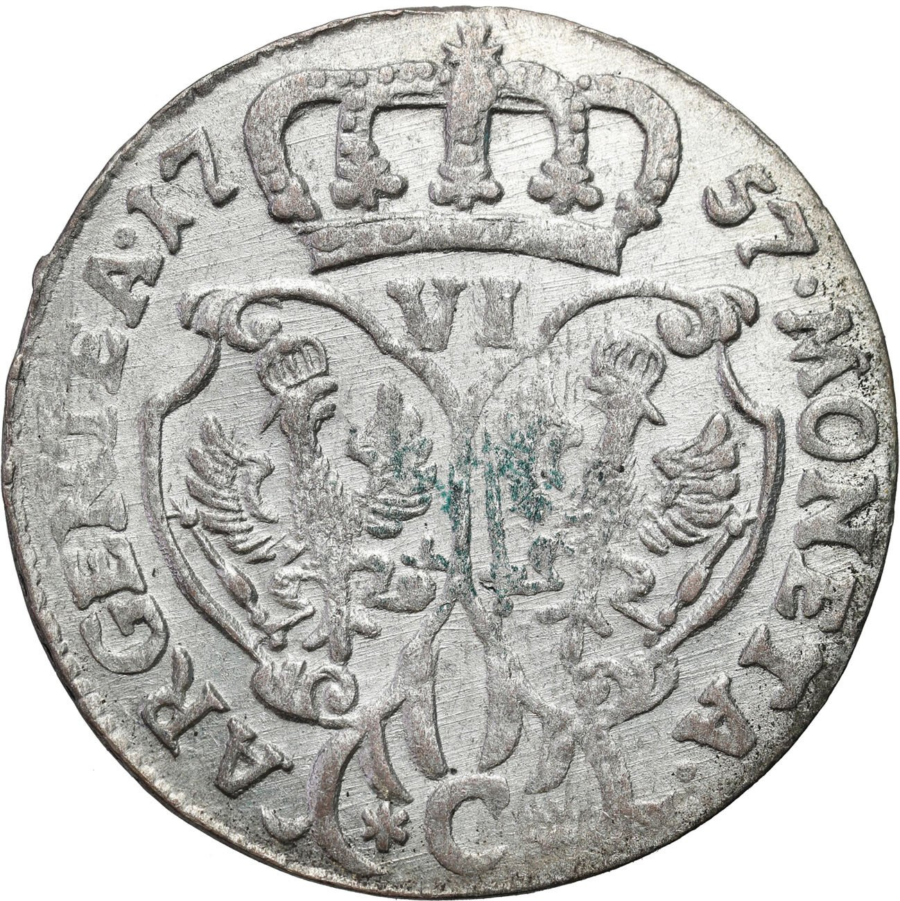 Niemcy, Prusy. Fryderyk II (1740–1786). Szóstak 1757 C, Cleve