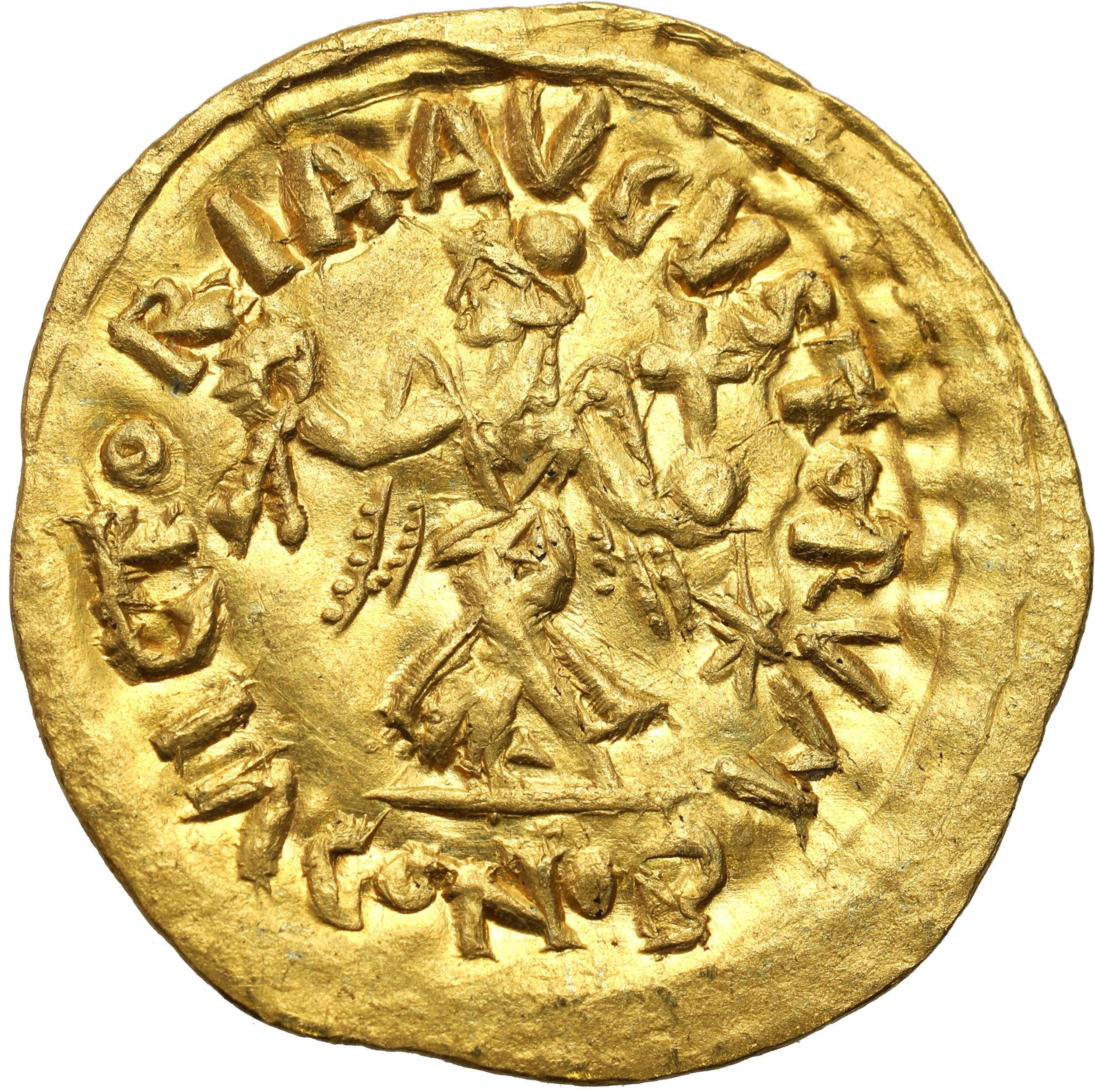 Bizancjum, Justyn I (518–527). Tremisis 518–527, Konstantynopol