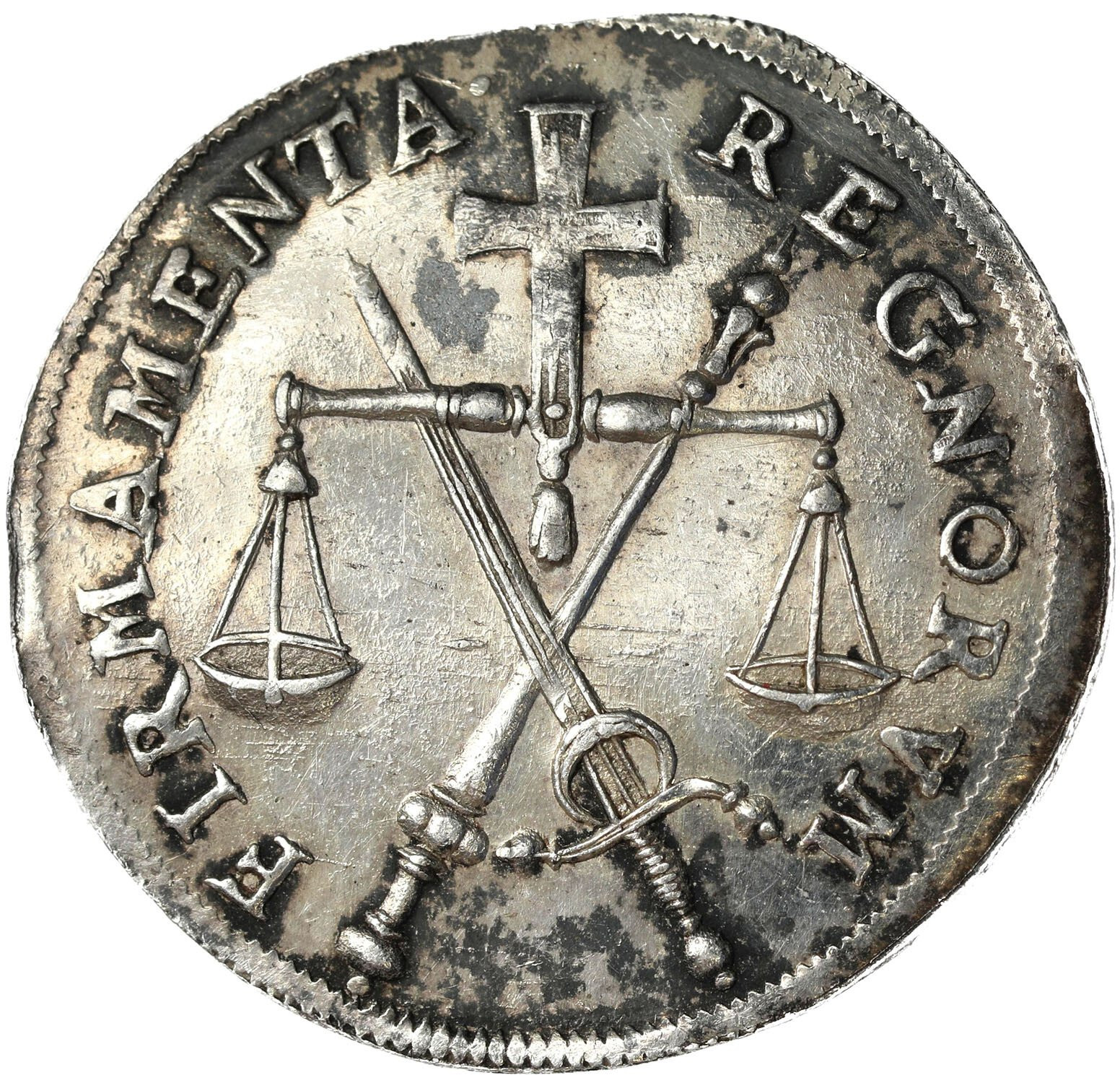 Austria, Ferdynand III. Żeton koronacyjny 1636
