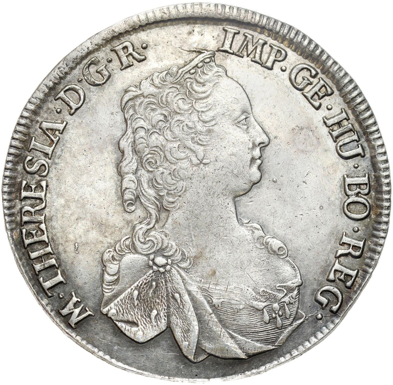 Austria. Maria Teresa (1740-1780). Półtalar 1763, Wiedeń