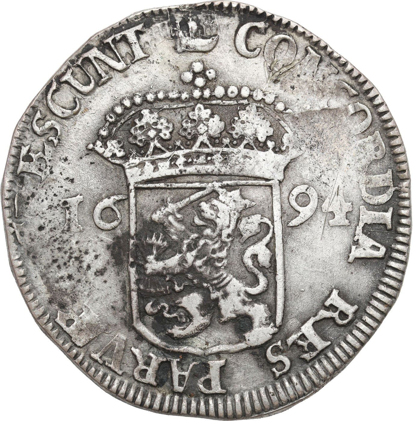 Niderlandy, Westfriesland. Talar (Silberdukat) 1694