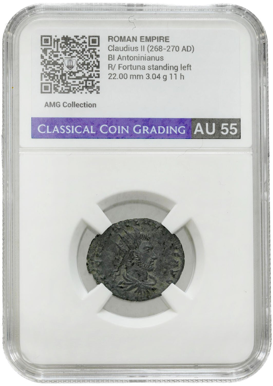 Cesarstwo Rzymskie. Claudius II (268-270 AD). Antoninian  - RZADSZY