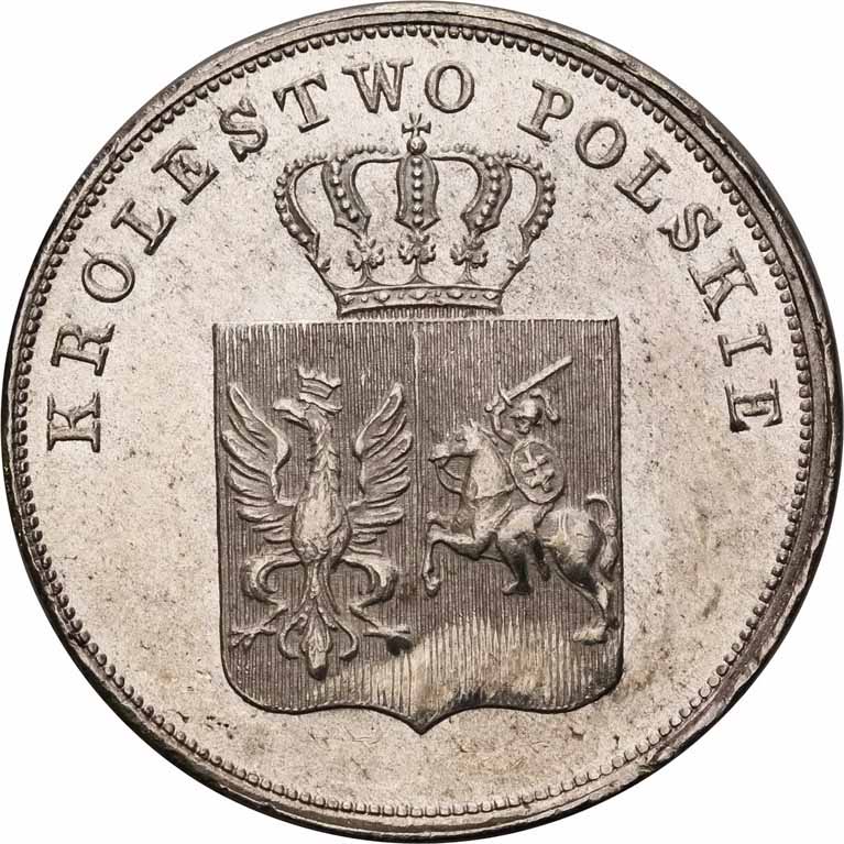 Powstanie Listopadowe, 5 złotych 1831 KG PCGS UNC Details