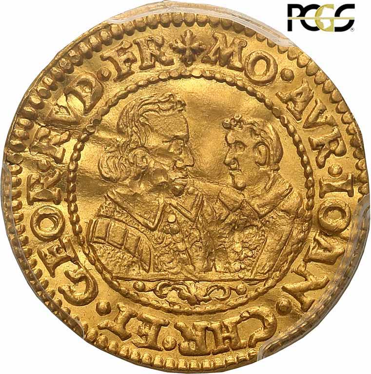 Śląsk Dukat 1606, Brzeg PCGS UNC Details