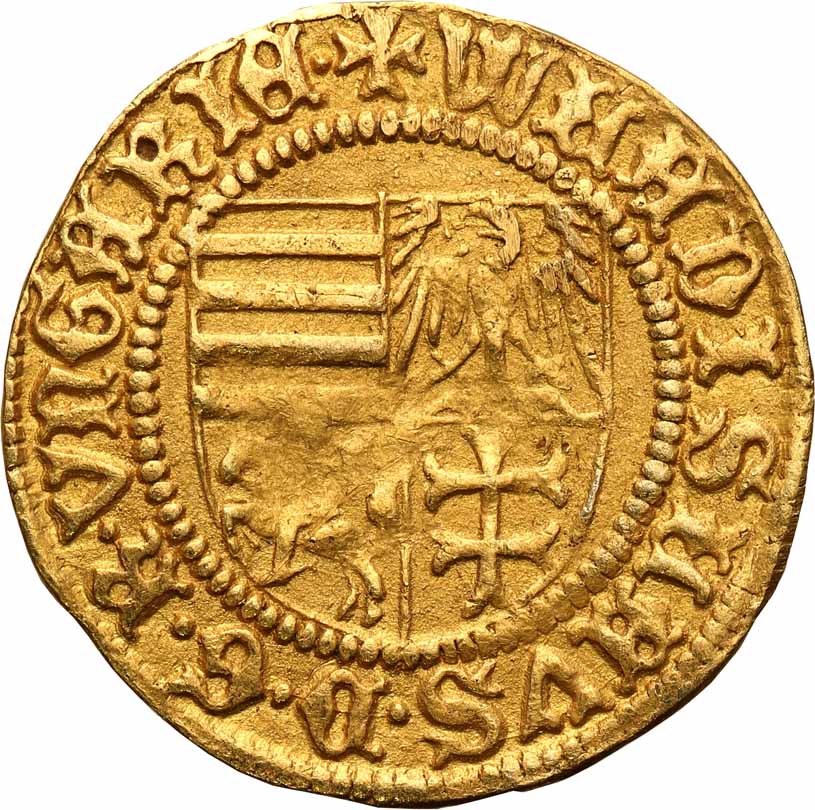 Władysław Warneńczyk. Goldgulden bez daty (1441), Hermannstadt