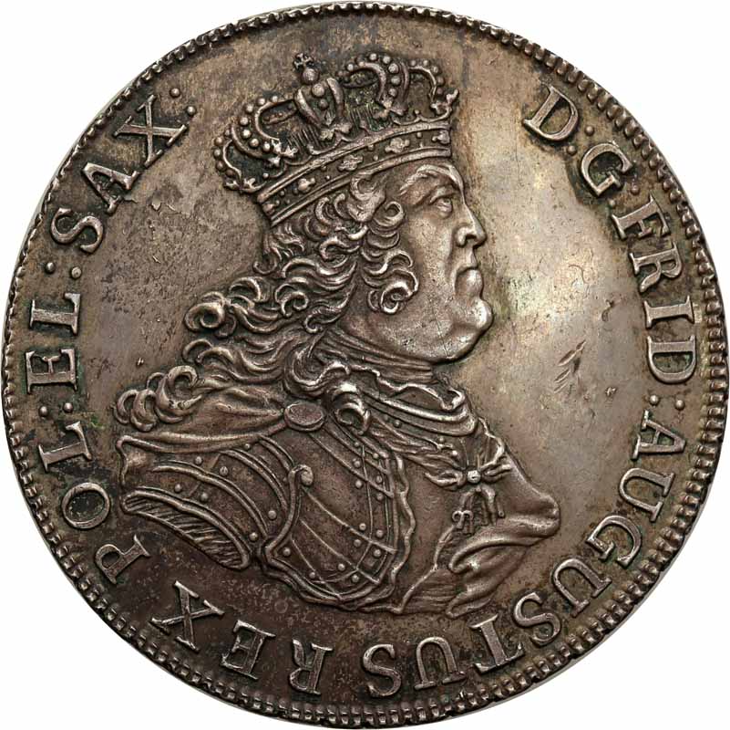 August lll Sas. Próbny Talar 1762, Lipsk