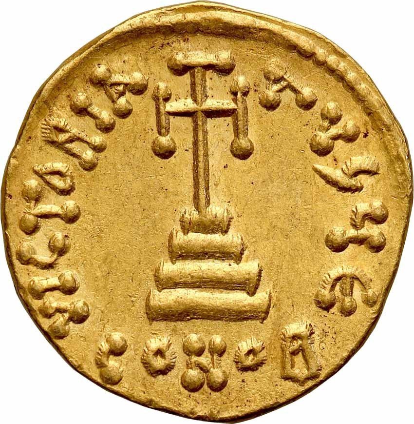 Bizancjum. Constans II 641-668 AU-solidus, Konstantynopol