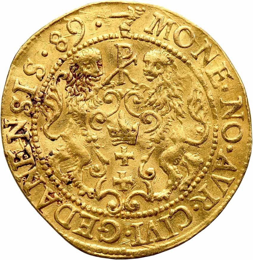 Zygmunt lll Waza. Dukat 1589, Gdańsk