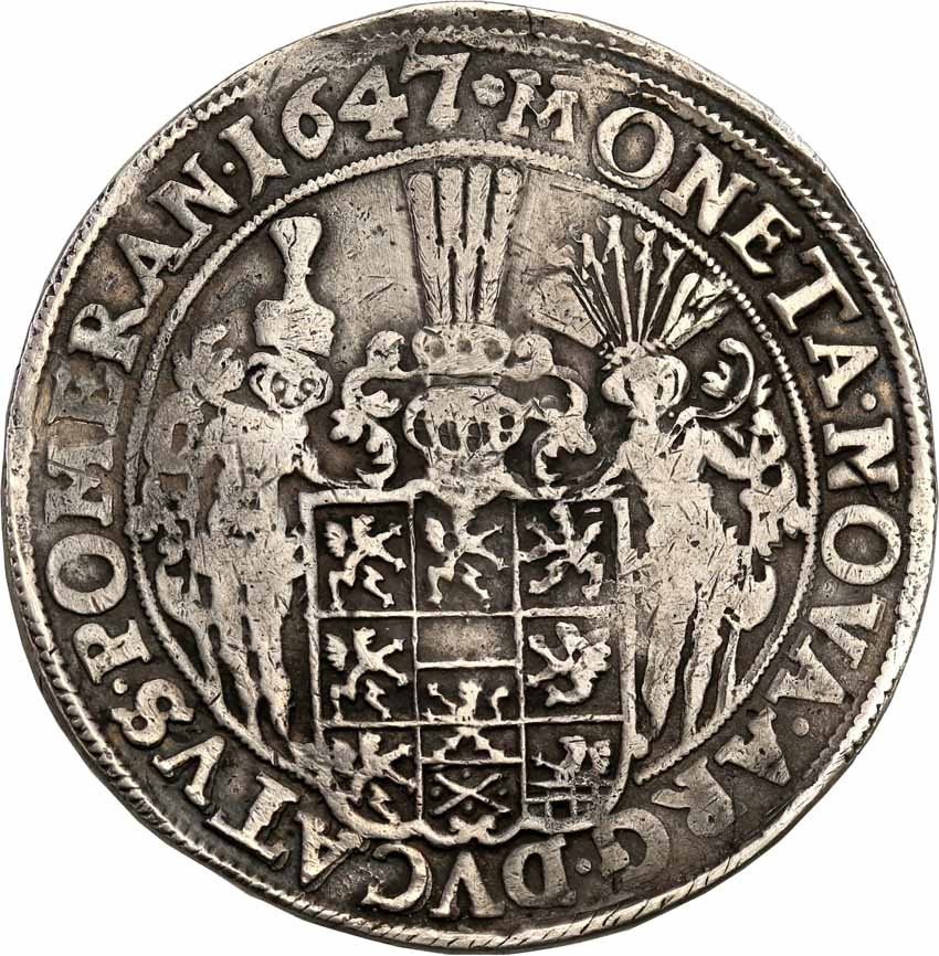 Pomorze (szw.). Talar 1647, Szczecin