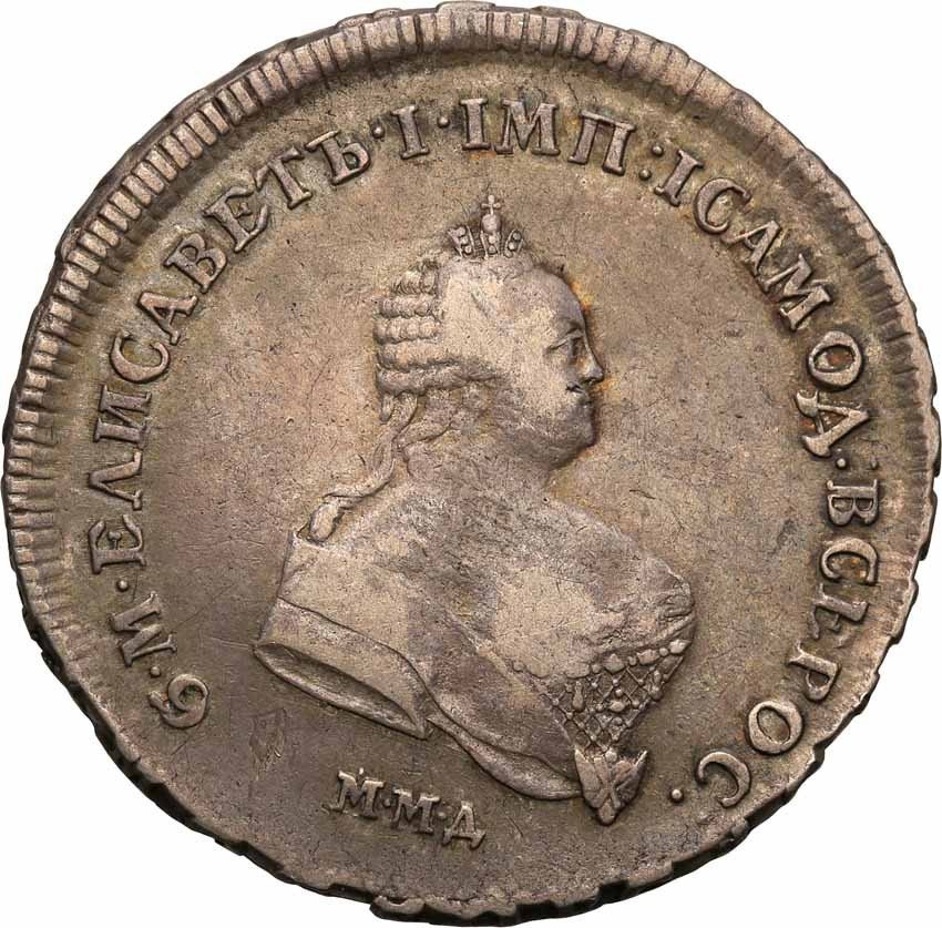 Rosja. Elżbieta. Połtina (1/2 Rubla) 1743, Moskwa