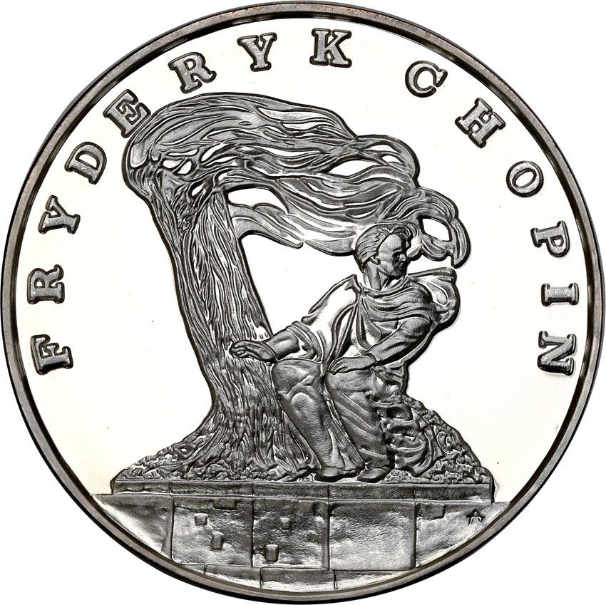Polska 200.000 złotych 1990 F. Chopin Duży Tryptyk