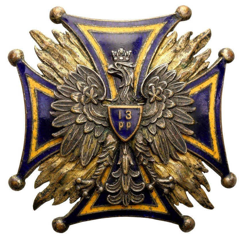 Odznaka pamiątkowa 13 Pułku Piechoty