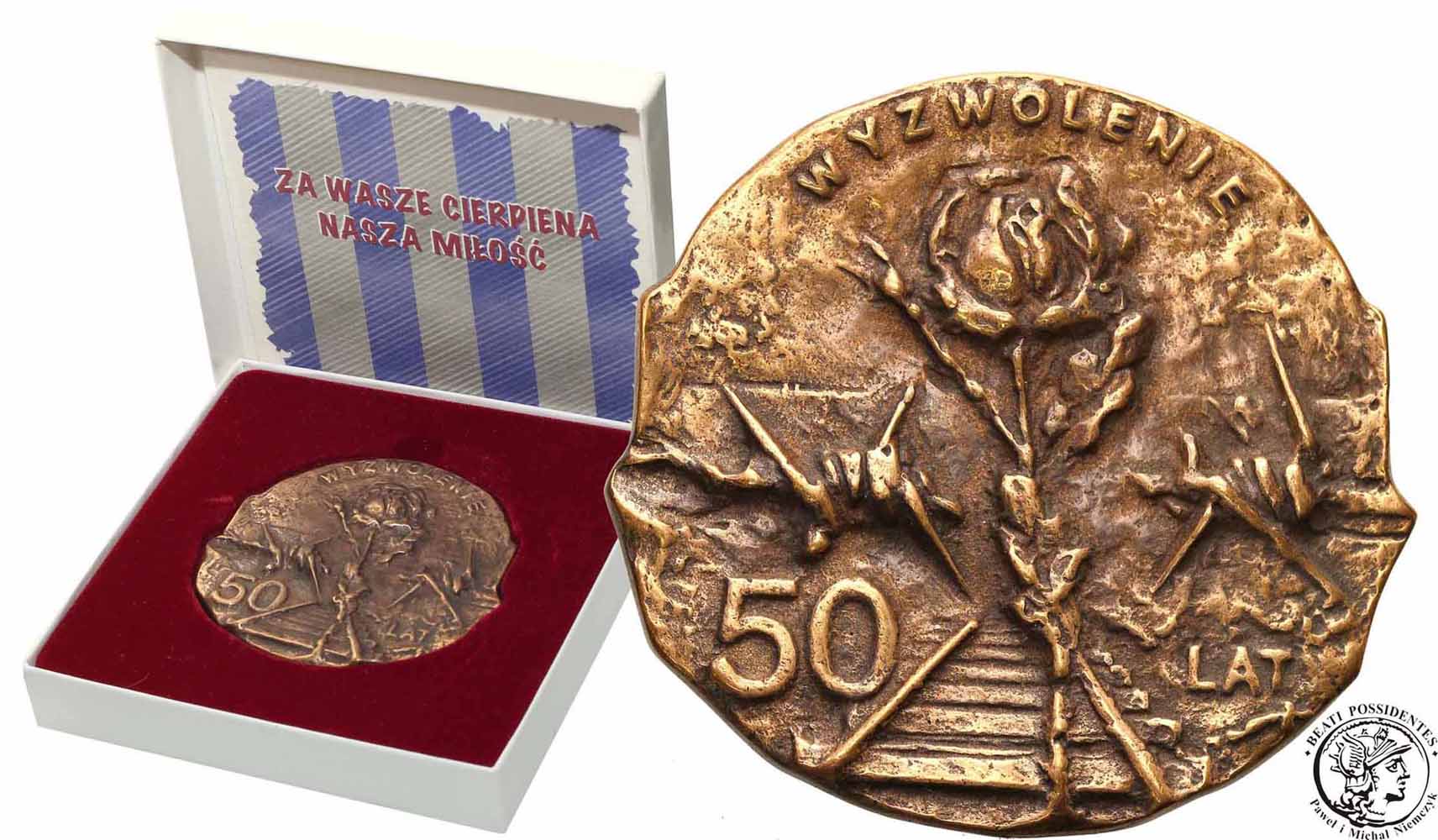 Polska Medal Maximilian Kolbe Werk 1995