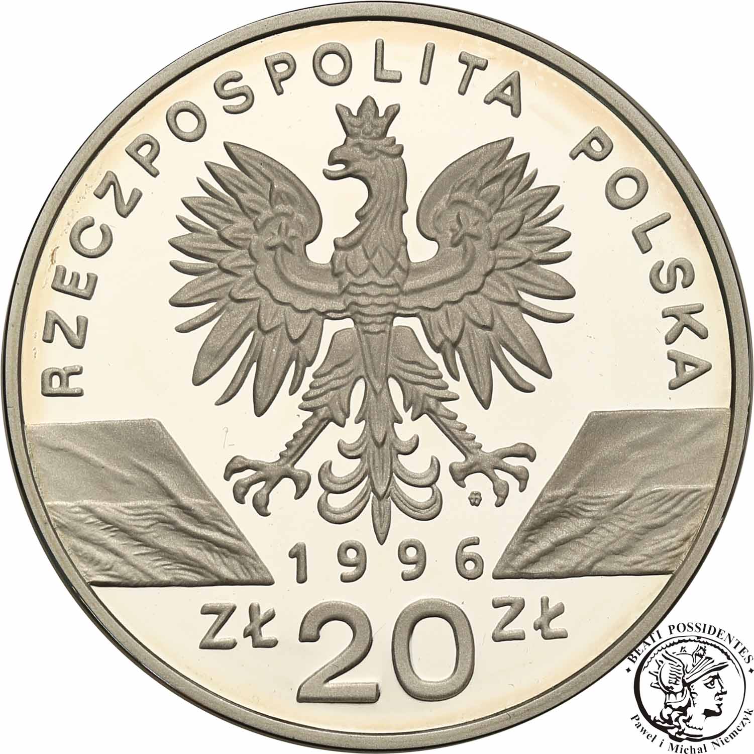 III RP 20 złotych 1996 Jeże st.L