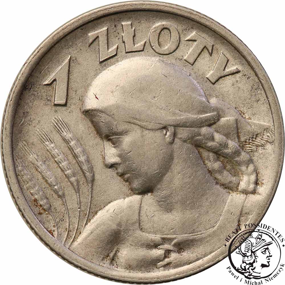 1 złoty 1925 st.3+