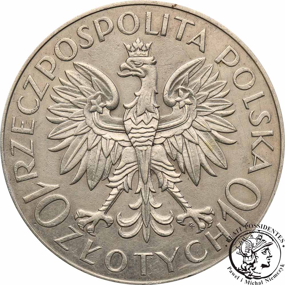 10 złotych 1933 Sobieski st.3-