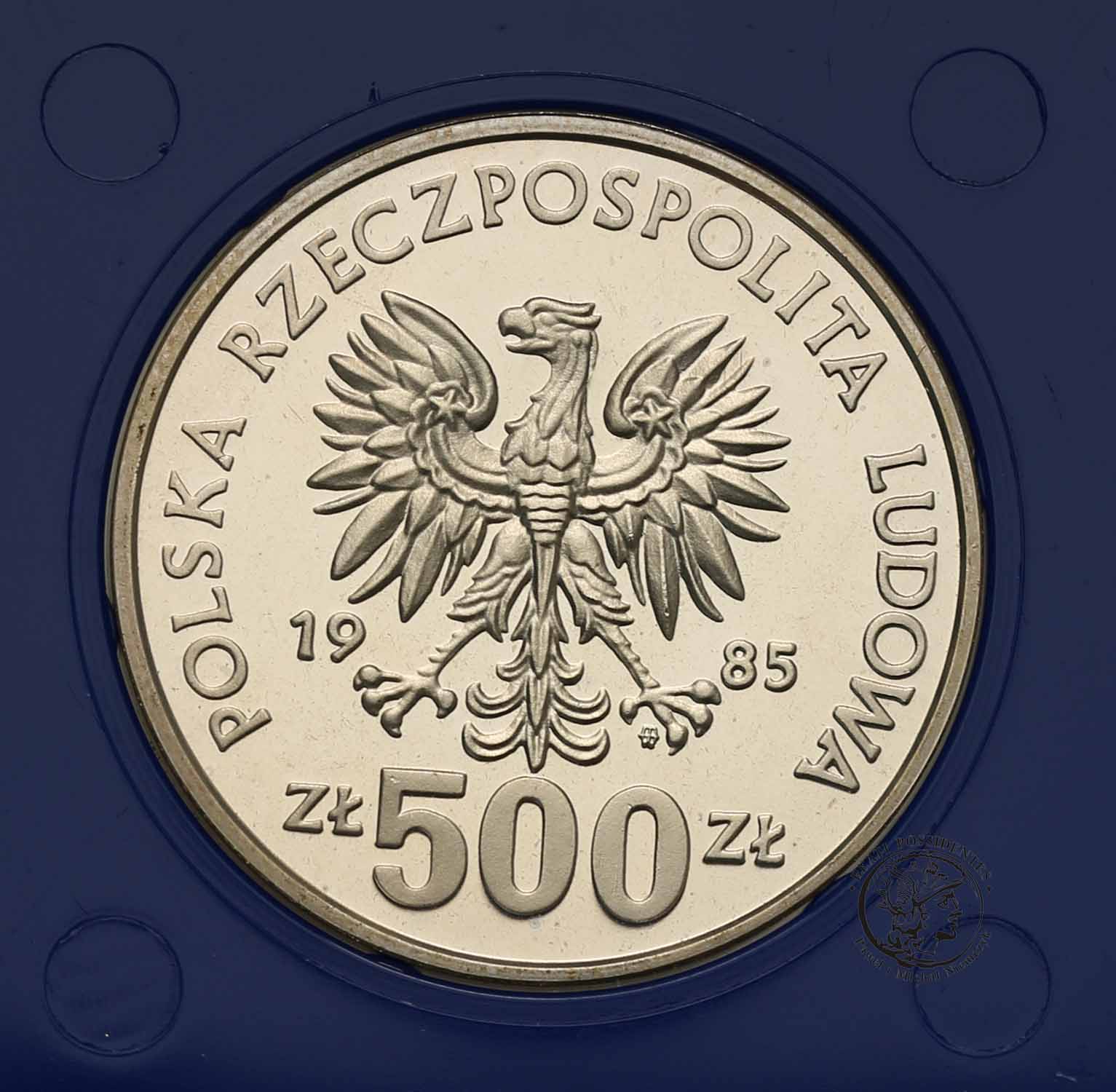 500 złotych 1985 Wiewiórka st. L