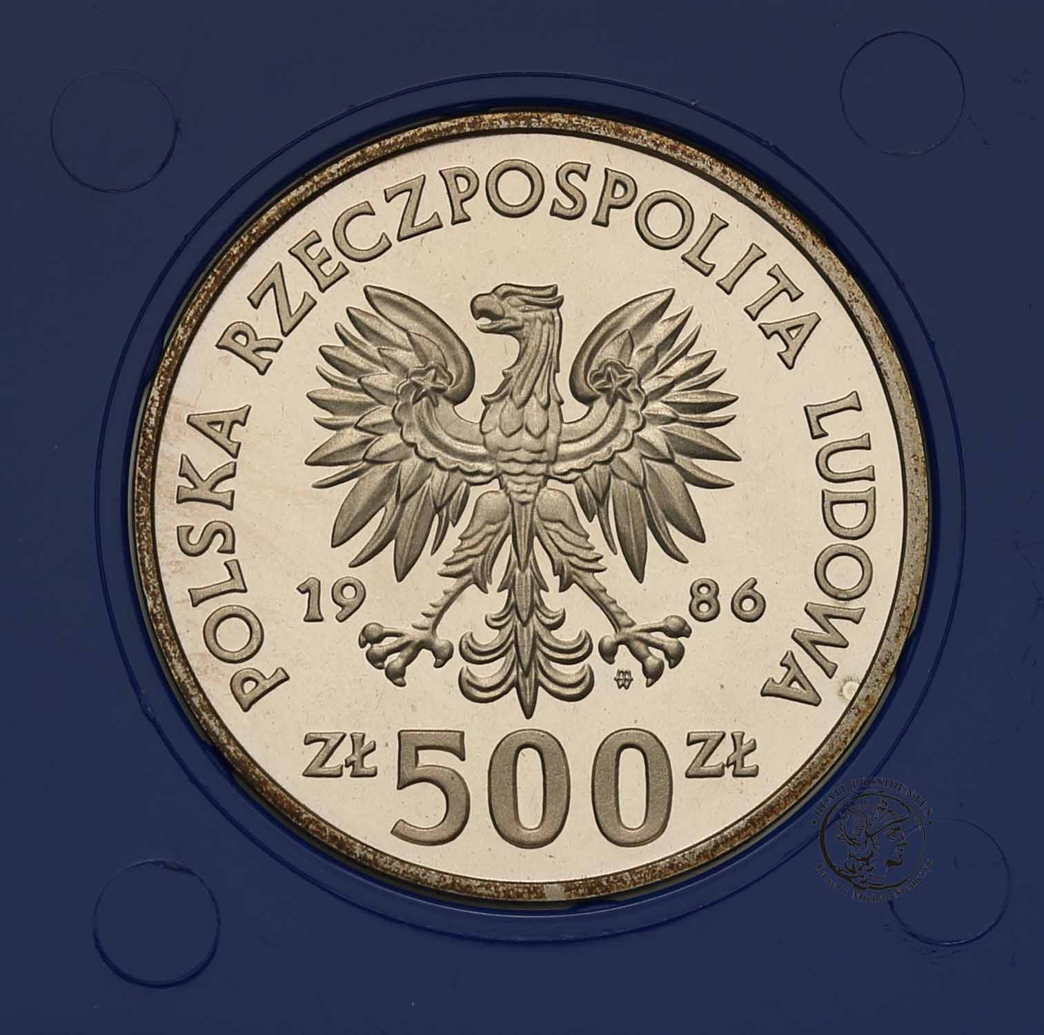 500 złotych 1986 Łokietek st. L